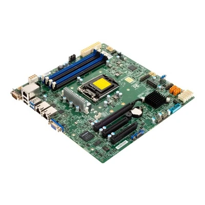 Motherboard Supermicro X11SCL-F Socket LGA1151 DDR4 Pcie Matx - Image 1 of 3
