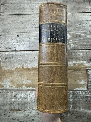 1866 Antique Medical Book “Principles & Practice of Medicine & Pathology” Paine - Image 1 of 4