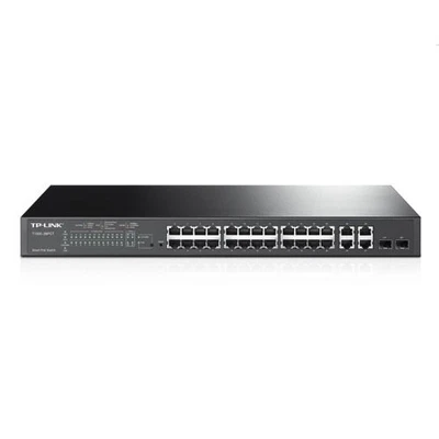 Tp-Link T1500-28Pct 24-Port Smart Poe Switch 24 X 10/100Mbps Poe+ 4-Port Gi - Image 1 of 3