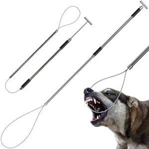 61" Dog Catcher Pole Portable Hog Pig Catcher Animal Control Pole Tool Stainl... - Picture 1 of 8
