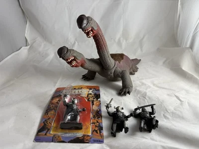 LOTE WILLOW EBORSISK EVIL DRAGON CON FIGURAS DE ACCIÓN DE PELÍCULA 1988 TONKA Foto 1 de 4