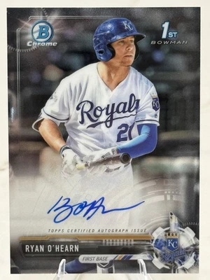 2017 Bowman Chrome 1st Ryan O'Hearn AUTO RC #CPA-ROH SP ORIOLES 👀🔥 - Image 1 of 2