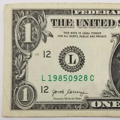 Birthday Anniversary September 28, 1985 Dollar Tennessee Football Date 2017 Note - Image 1 of 4