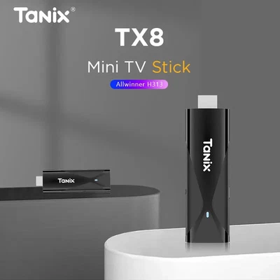 Tanix TX8 Allwinner H313 Mini Smart Android TV Box Stick 2GB+16GB - Image 1 of 4