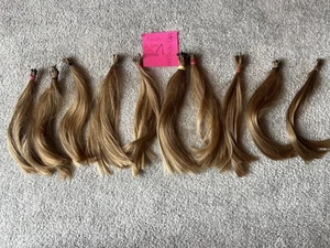 gebondete ECHTHAAR Extensions blond 146 St./190 gr./ca. 25 cm  (1) - Bild 1 von 9