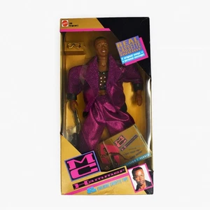 Figura de acción muñeca Mattel MC HAMMER 1991 y cinta de casete exclusiva sin existencias - Imagen 1 de 2