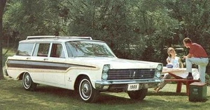 1965 Mercury Comet Wagon Auto Refrigerator / Tool Box Magnet - Picture 1 of 1