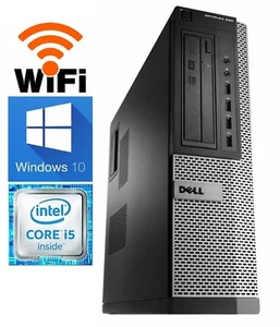 Dell Optiplex 790 DT Windows 10 Pro Core I3 3.1GHz 4GB DVD WiFI ready - Picture 1 of 12
