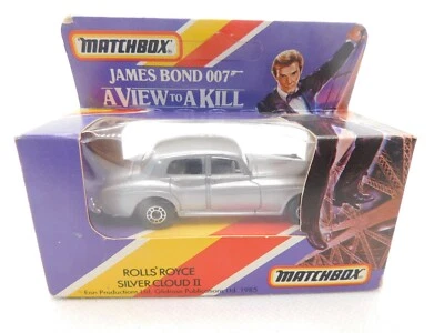 MATCHBOX * JAMES BOND 007  * VIEW TO A KILL * ROLLS-ROYCE  SILVER CLOUD * OVP - Bild 1 von 4