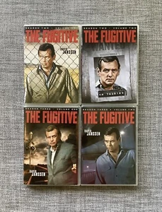 4 LOT DVD SET The Fugitive with David Janssen: Complete Season Two and Three - Picture 1 of 9