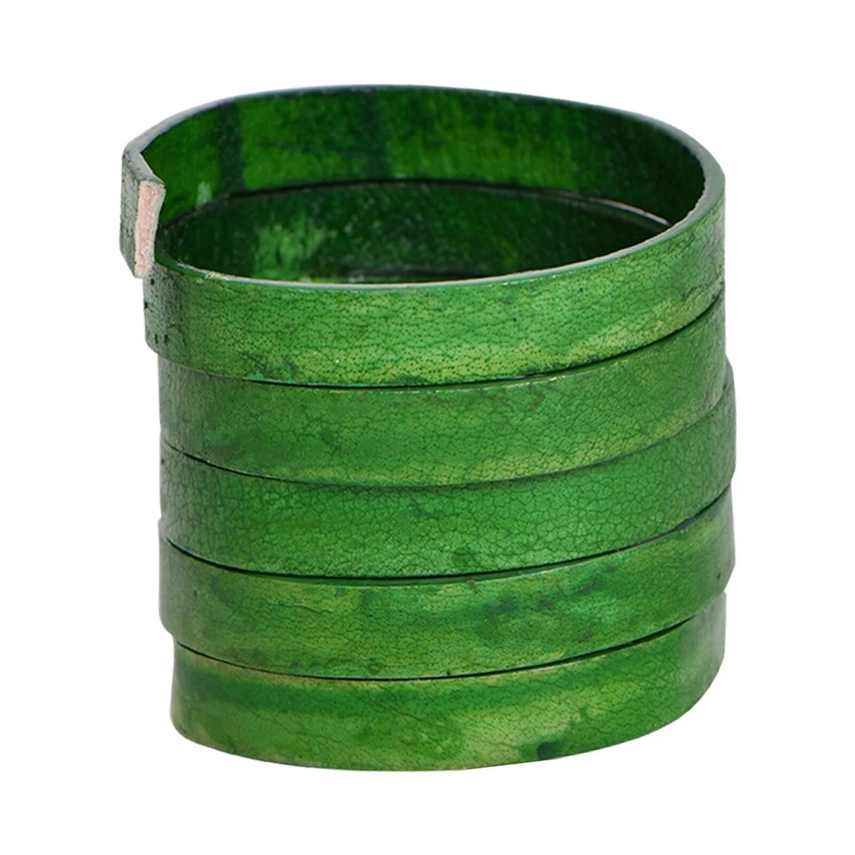 Шнур Xsotica® из натуральной плоской кожи - 10,0 мм X 2,0 мм - 1 ярд - Изображение 1 из 1