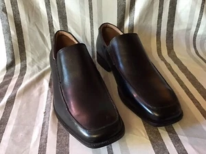 Florsheim Men's Bio Comfort Barton Black Leather Slip On Dress Shoes Size 14D - Picture 1 of 10
