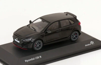SOLIDO 1:43 AUTO DIE CAST  HYUNDAI i30 N   NERO   ART S4314402 - Immagine 1 di 3