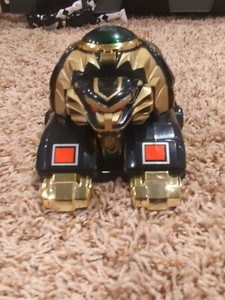Vintage Bandai Power Rangers Thunderzord Assault Team Black Lion Zord Complete 