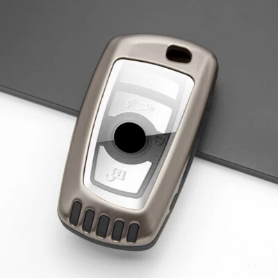 Auto Car Key Case Protective Zinc Alloy Shell for BMW X1 X3 X5 335i 535i - Imagem 1 de 4