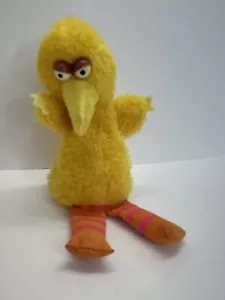 Vintage 1970s Big Bird 9.5” Plush knickerbocker Sesame Street Stuffed Animal - Picture 1 of 10
