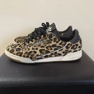 Size 10.5 - adidas Continental 80 Leopard - Picture 1 of 7