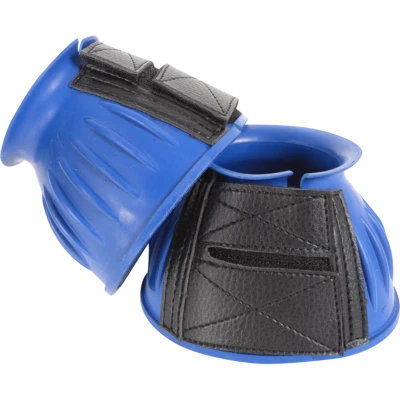 Cashel Equine Horse Heavy Duty Durable Colorful Rubber Bell Boots Blue Red Teal - Image 1 of 4