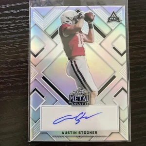 2022 Leaf Metal Draft Auto Silver Prismatic RC /40 #BA-AS2 Austin Stogner - Picture 1 of 2