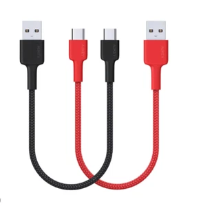 Pack de 2 câbles CB-CD2 0,2 M USB 2.0 vers USB-C pour Power Bank, MacBook Air, iPad - Photo 1 sur 3