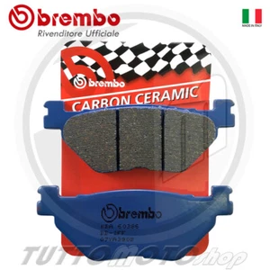 PASTIGLIE FRENO POSTERIORE BREMBO CARBON YAMAHA XT 1200 Z SUPER TENERE 2015 2016 - Foto 1 di 1