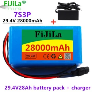 E-bike Li-ion Battery 24v 28ah 7S3P electric Scooter bicycle + 29.4V cha - Picture 1 of 4