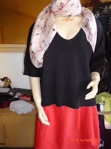 ORFEO-PARIS ETE 2017 : pull coupe loose modèle DENISE étiqueté, valeur 60€ - Picture 1 of 7
