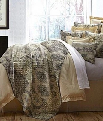 Nuevo juego de 3 piezas de mini edredón y fundas VILLA by NOBLE EXCELLENCE MIRELLA completo/queen Foto 1 de 2