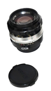 EXC+++ Nikon Nikkor-S C 50mm f:/1.4 Historic lens for F w/ Original lens caps