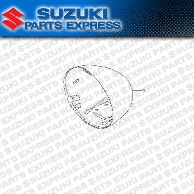 NEW OEM SUZUKI HEADLIGHT HOUSING ASSEMBLY 2005 - 2009 M50 BOULEVARD 51800-39G00 - Image 1 of 4