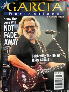 GARCIA REFLECTIONS JERRY GARCIA A DEADHEAD TRIBUTE 1995 GRATEFUL DEAD w/ poster - Picture 1 of 1