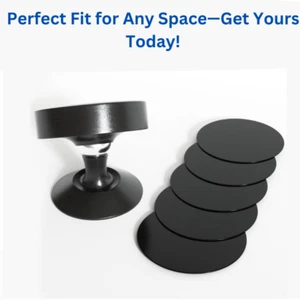 In Car Magnetic Phone Holder Mount Dashboard Dash Mobile Rotate 360 Swivel Stick - Picture 1 of 14
