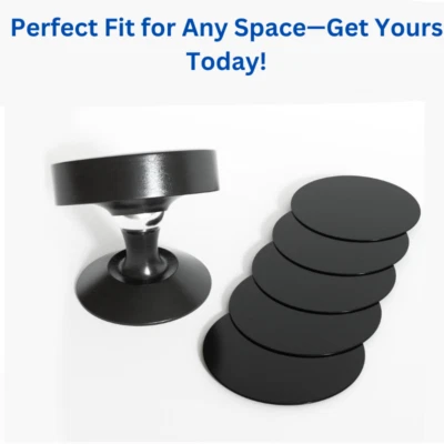 In Car Magnetic Phone Holder Mount Dashboard Dash Mobile Rotate 360 Swivel Stick - Image 1 of 4