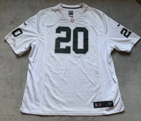 Nike On Field NFL Football Oakland Raiders Darren Mcfadden Home Jersey 2XL Cover