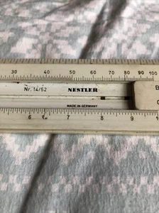 Vintage Albert Nestler Slide Rule No. 26 Germany In Box Micronta - Picture 1 of 17
