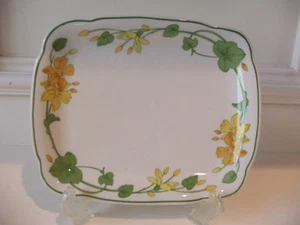 Villeroy & Boch Geranium Retangular Butter Dish Campagna Shape 1748 Germany EUC - Picture 1 of 3