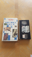 Animal Quiz 1 VHS Disney