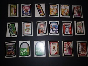 1974 Topps Wacky Packages Series 7  18 Total Stickers 