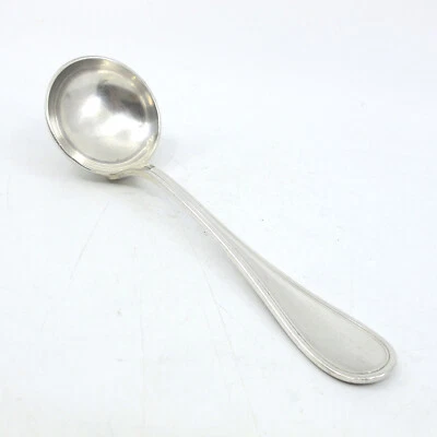 ALBI by CHRISTOFLE Plateado 5 3/4" Azúcar Servir Cucharón Salsa Mayonesa Crema Foto 1 de 4