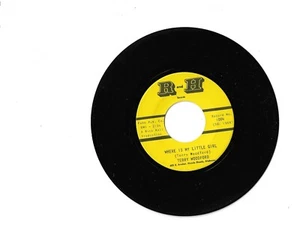 Terry Woodford-Where Is My Little Girl/I Could Cry-R & H 1004(Teen 45)(Hear It) - Bild 1 von 2