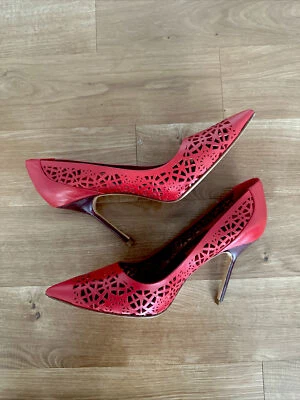 carolina herrera red heels 38 - Image 1 of 4