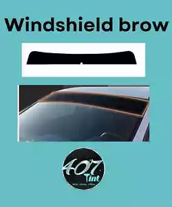 Window Tint Precut Windshield Brow/Visor High Quality Carb. Fits Chevy Silverado - Picture 1 of 5