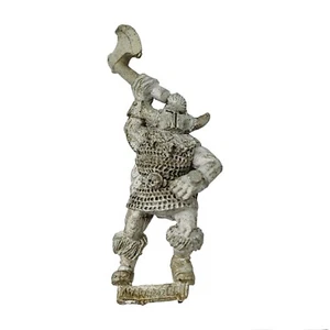 Warhammer Chaos Marauder One Handed Axe Pewter Figure Games Workshop 1997 - Picture 1 of 5