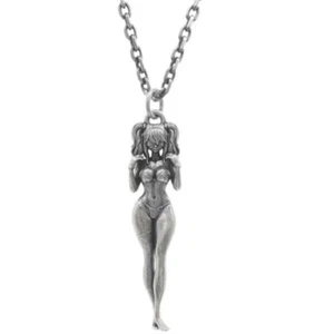 Anime Sexy Body Harley Quinn Pendants for Men Women Gift Jewellery Hip Hop Metal - Picture 1 of 4