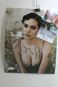 Angelina Jolie Autographed Signed 8x10 RARE🔥 Sex Photo Certified Authentic JSA  - Picture 1 of 5