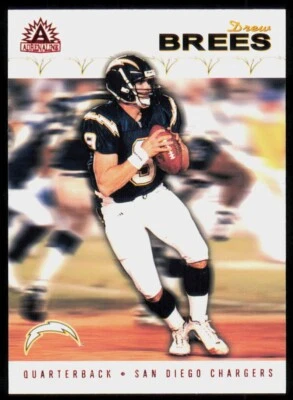 2002 Pacific Adrenaline Red Drew Brees Chargers #235 - Image 1 of 2