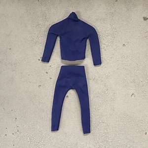 SU-BS-BL: 1/12 Traje de cuerpo azul oscuro para Mezco GWToys VToys 6" cuerpo muscular - Imagen 1 de 3