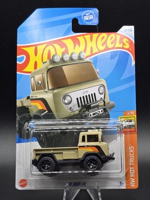 2024 Hot Wheels ‘57 Jeep FC HW Hot Trucks #68 3/10 - Image 1 of 2