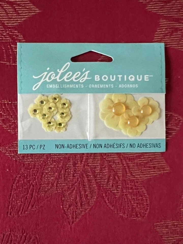 TÚ ELIGES - PEGATINAS Y ADORNOS DE FLORES 3D JOLEE'S Y MÁS - ALGUNOS MUY RAROS Foto 1 de 1