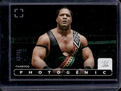 2024 Panini Photogenic WWE Faarooq Silver #6/99 - Image 1 of 2